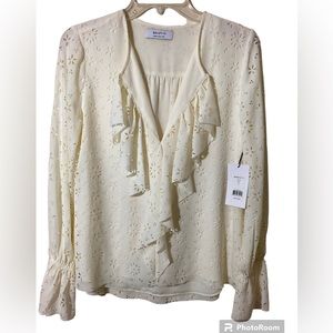 Bailey 44 Miranda Top Crème Fraiche  Size Medium NWT